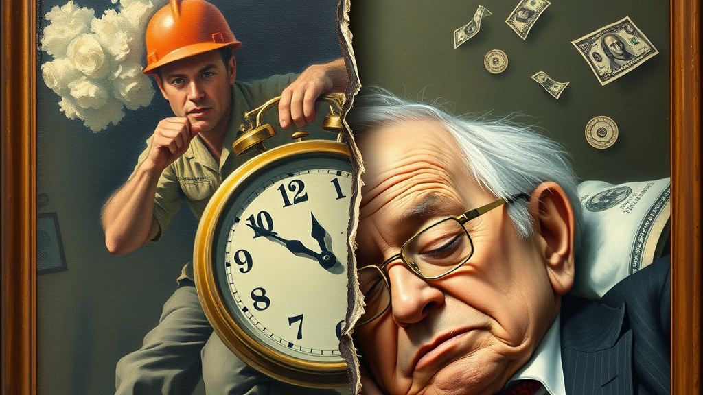 Contrast between labor and capital